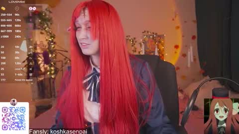 koshkasenpai online show from 10/31/25, 12:06