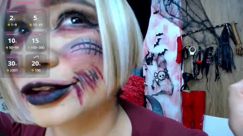 Snapshot of kristhalrasmussel chatting on 10/31/25, 09:27 kristhalrasmussel online show from 10/31/25, 09:27