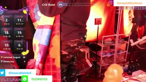 Snapshot of lainsaciableintensa chatting on 10/24/25, 02:41 lainsaciableintensa online show from 10/24/25, 02:41