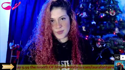 Snapshot of laura_fountain_ chatting on 01/08/25, 12:49 weedcam Curly Laura OF    online show from 01/08/25, 12:49