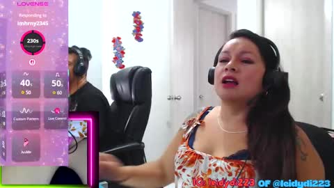 Snapshot of leidycrstnch21 chatting on 09/19/25, 02:40 LeidyDi223 online show from 09/19/25, 02:40