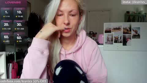 Snapshot of leusee chatting on 12/23/24, 11:36 LeaVixx online show from 12/23/24, 11:36