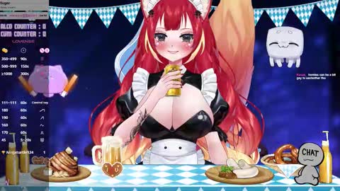 Snapshot of lewdfoxy_vt chatting on 10/01/25, 01:50 Kira online show from 10/01/25, 01:50