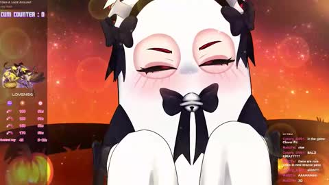 Snapshot of lewdfoxy_vt chatting on 10/19/25, 03:01 Kira online show from 10/19/25, 03:01