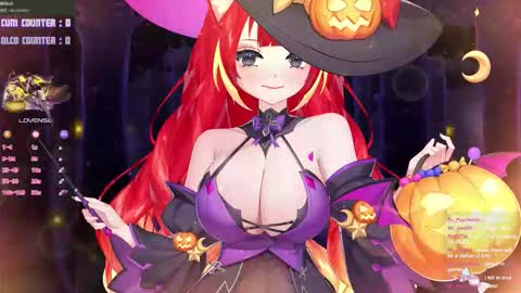 Snapshot of lewdfoxy_vt chatting on 10/22/25, 03:56 Kira online show from 10/22/25, 03:56