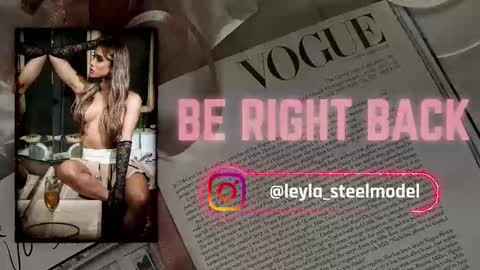 INSTA leylasteel model         online show from 02/21/26, 01:45