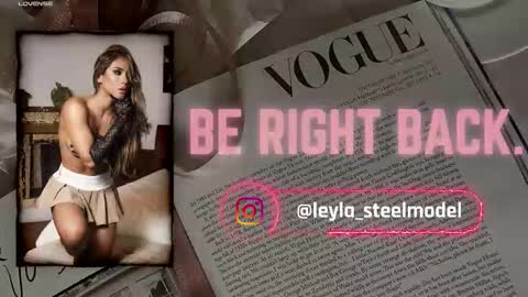 INSTA leylasteel model         online show from 02/24/26, 02:04