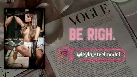 INSTA leylasteel model         online show from 03/01/26, 03:58
