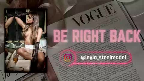 INSTA leylasteel model         online show from 03/21/26, 01:48