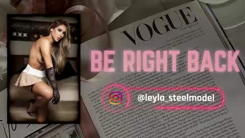 INSTA leylasteel model         online show from 04/26/26, 11:24