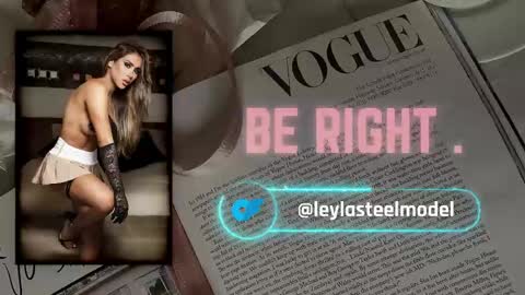 INSTA leylasteel model         online show from 05/06/26, 01:16