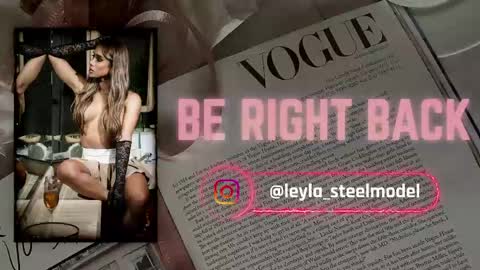 INSTA leylasteel model         online show from 05/08/26, 12:32