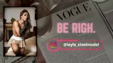 INSTA leylasteel model         online show from 05/09/26, 04:12