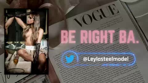 INSTA leylasteel model         online show from 05/11/26, 03:51