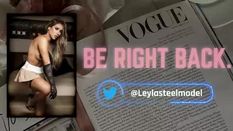 INSTA leylasteel model         online show from 05/27/26, 11:40