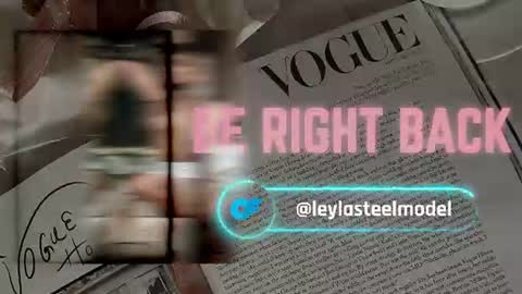 INSTA leylasteel model         online show from 06/19/26, 01:37