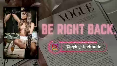 INSTA leylasteel model         online show from 06/28/26, 06:36