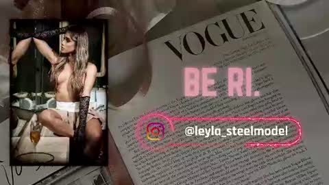 INSTA leylasteel model         online show from 07/14/26, 11:38