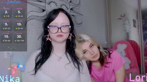Snapshot of lilhornyprincess chatting on 12/15/24, 08:25 Nika and Lori online show from 12/15/24, 08:25