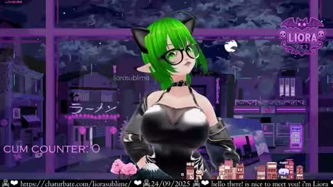 im Liora uwu   online show from 09/25/25, 02:15
