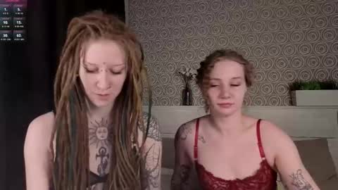 Snapshot of lisanelsona chatting on 02/13/26, 01:45 Hello our names are Kate and Alice this is our first day here. online show from 02/13/26, 01:45