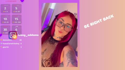 Lissy online show from 01/12/25, 09:29