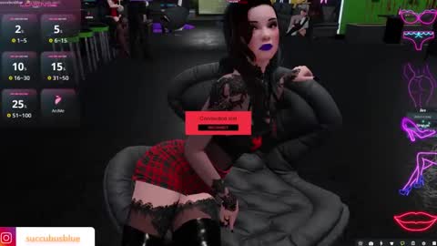 Succubus Blue online show from 02/11/25, 02:03