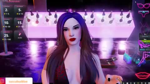 Succubus Blue online show from 02/13/25, 01:50