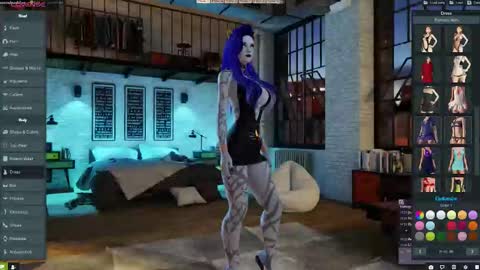 Succubus Blue online show from 10/15/25, 10:21