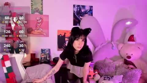 Snapshot of lolaa_bunnyy chatting on 12/18/25, 01:28 Lola Bunny online show from 12/18/25, 01:28