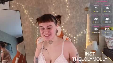 Snapshot of lolymolli chatting on 10/16/25, 10:05 Molli online show from 10/16/25, 10:05