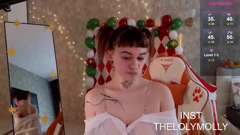 Snapshot of lolymolli chatting on 10/29/25, 11:01 Molli online show from 10/29/25, 11:01