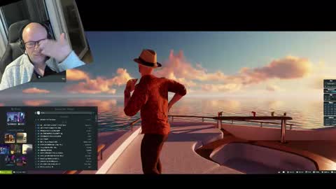 Snapshot of machinegun3dx chatting on 09/23/25, 09:29 Andy online show from 09/23/25, 09:29