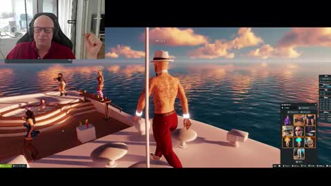 Snapshot of machinegun3dx chatting on 10/08/25, 03:31 Andy online show from 10/08/25, 03:31