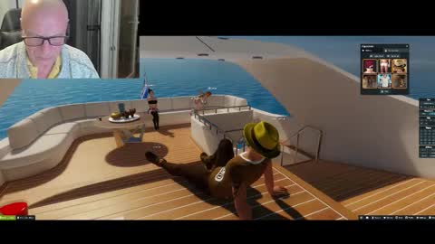 Snapshot of machinegun3dx chatting on 10/14/25, 10:32 Andy online show from 10/14/25, 10:32