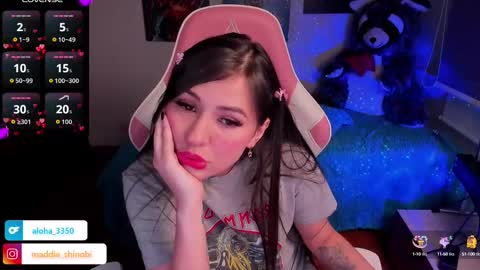 Snapshot of madeleine_shinobi chatting on 09/22/25, 10:56 Emily Only Fans online show from 09/22/25, 10:56