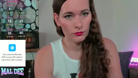 Snapshot of mal_meow chatting on 02/01/25, 08:29 Mal Dee online show from 02/01/25, 08:29