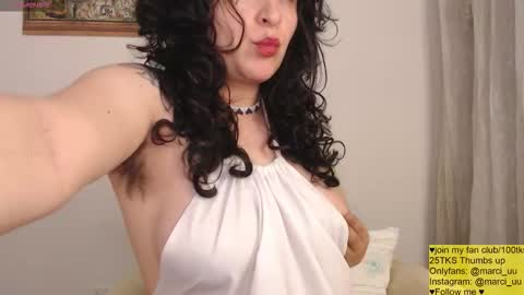 Snapshot of marceline_uu chatting on 03/22/26, 10:07 M A R C I online show from 03/22/26, 10:07