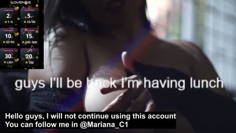 Snapshot of mariana_c chatting on 01/30/25, 06:54 Mar y online show from 01/30/25, 06:54