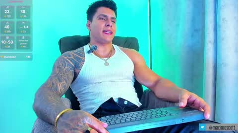 Snapshot of maximoscott_ chatting on 02/25/25, 08:51 Maximoscott online show from 02/25/25, 08:51