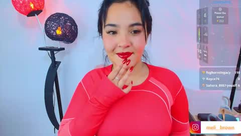 Snapshot of meli__brown chatting on 03/03/26, 04:51 Independent model online show from 03/03/26, 04:51