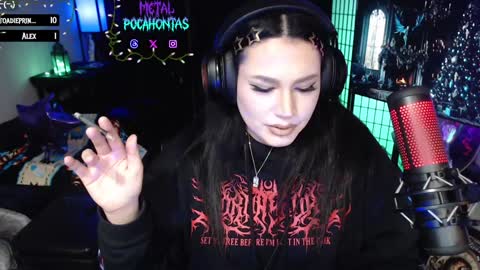 MetalPocahotass online show from 12/28/24, 06:17