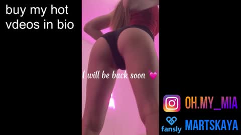 Mia Martskaya online show from 10/13/25, 10:04