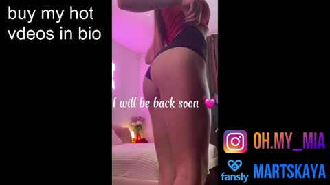 Mia Martskaya online show from 12/01/25, 07:24