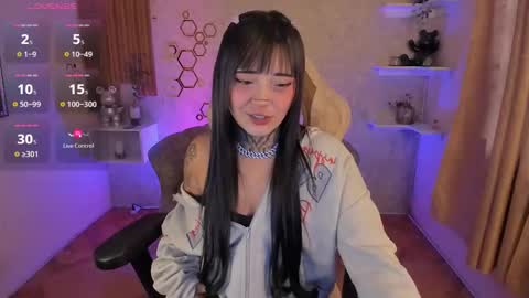 Snapshot of mia_cat05 chatting on 10/10/25, 04:50 Mia online show from 10/10/25, 04:50