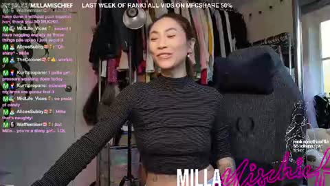 Milla Mischief online show from 06/27/26, 04:39