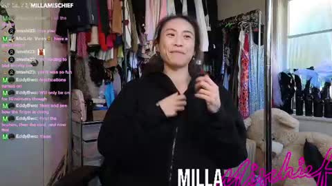 Milla Mischief online show from 07/12/26, 09:17