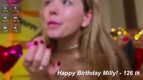 Milly    online show from 02/21/25, 02:16