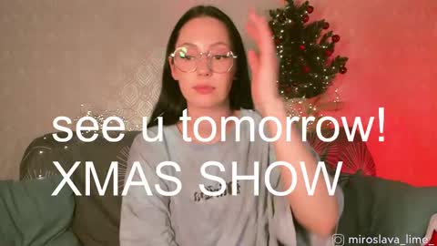 Snapshot of miroslava_lime chatting on 12/24/24, 08:55 Miroslava online show from 12/24/24, 08:55