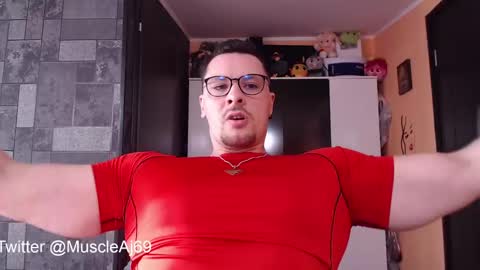 Snapshot of muscleaj69 chatting on 03/08/25, 01:57 AJ online show from 03/08/25, 01:57
